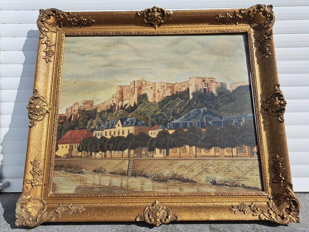 huile sur toile citadelle signe francois marechal, Enlèvement ou Envoi