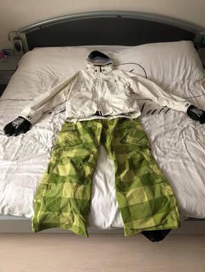 Snowboard kledij Burton, Ophalen, Gebruikt