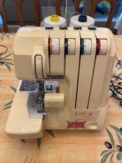 Overlock model 740 DSA, Ophalen, Gebruikt, Lockmachine, Overige merken