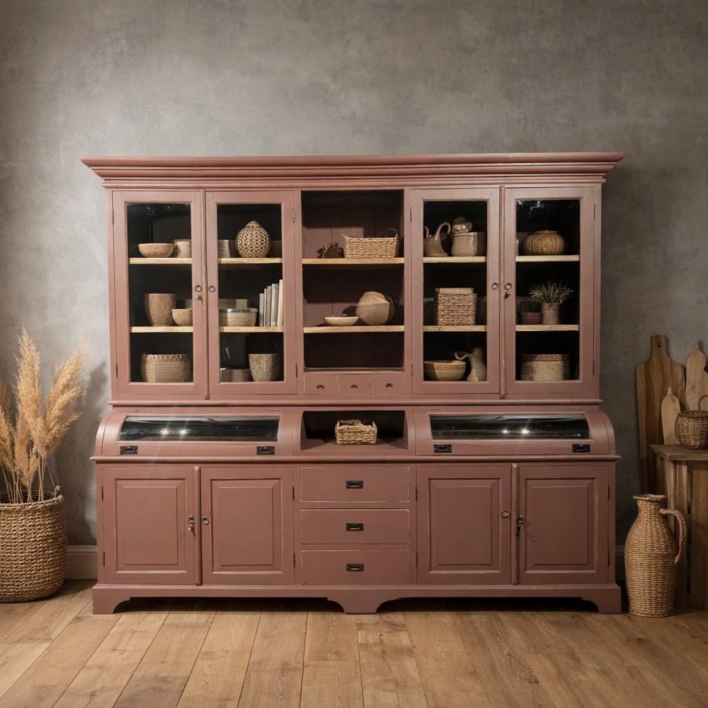 Buffet en teck/armoire Bastiaan — grande armoire à râper, Maison & Meubles, Enlèvement ou Envoi, Teck