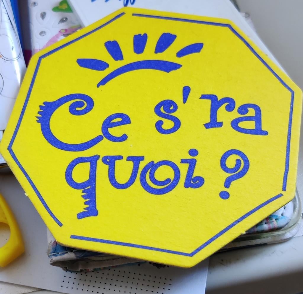 A donner sous verre publicitaire Parasol, Collections, Enlèvement ou Envoi, Neuf