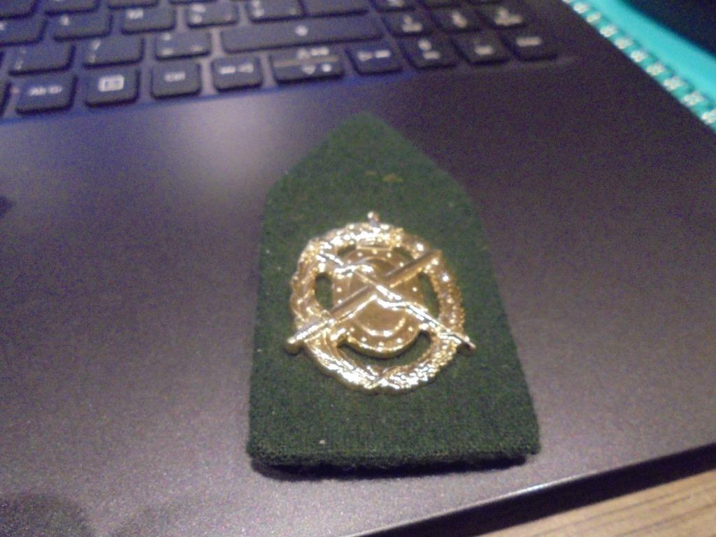 medische dienst kraag, Ophalen of Verzenden, Landmacht, Embleem of Badge
