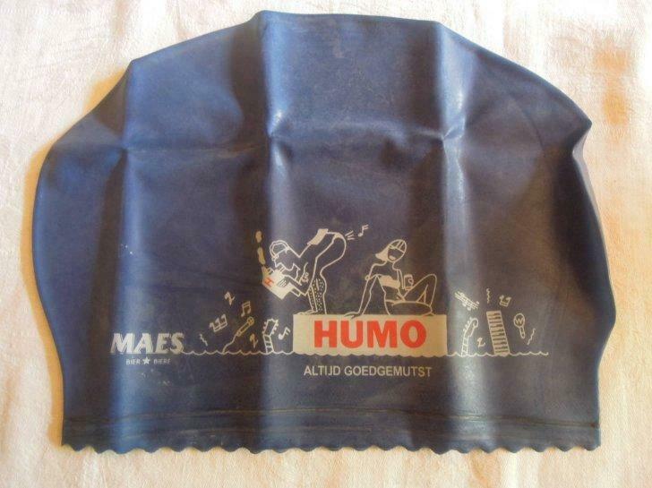 Humo badmuts met reklame van Maes verzameling, Enlèvement ou Envoi, Neuf, Vêtements de sport ou Maillots de bain