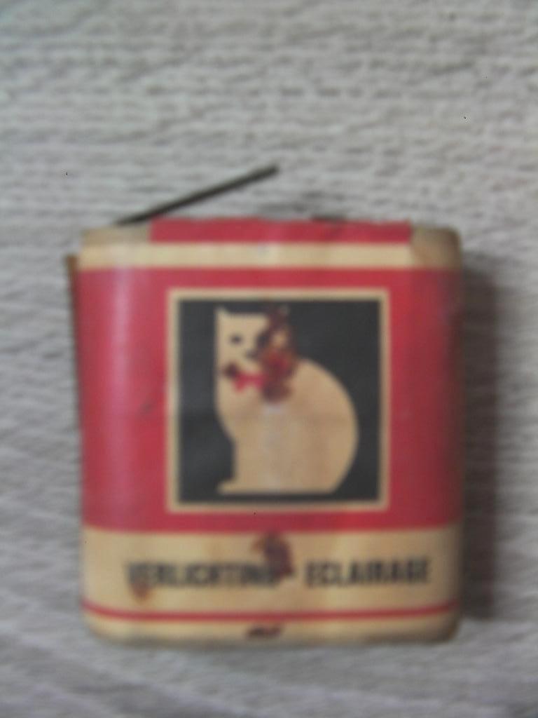 oude batterij Witte kat (Utrecht-Holland) 4,5 V, Ophalen of Verzenden, Gebruikt
