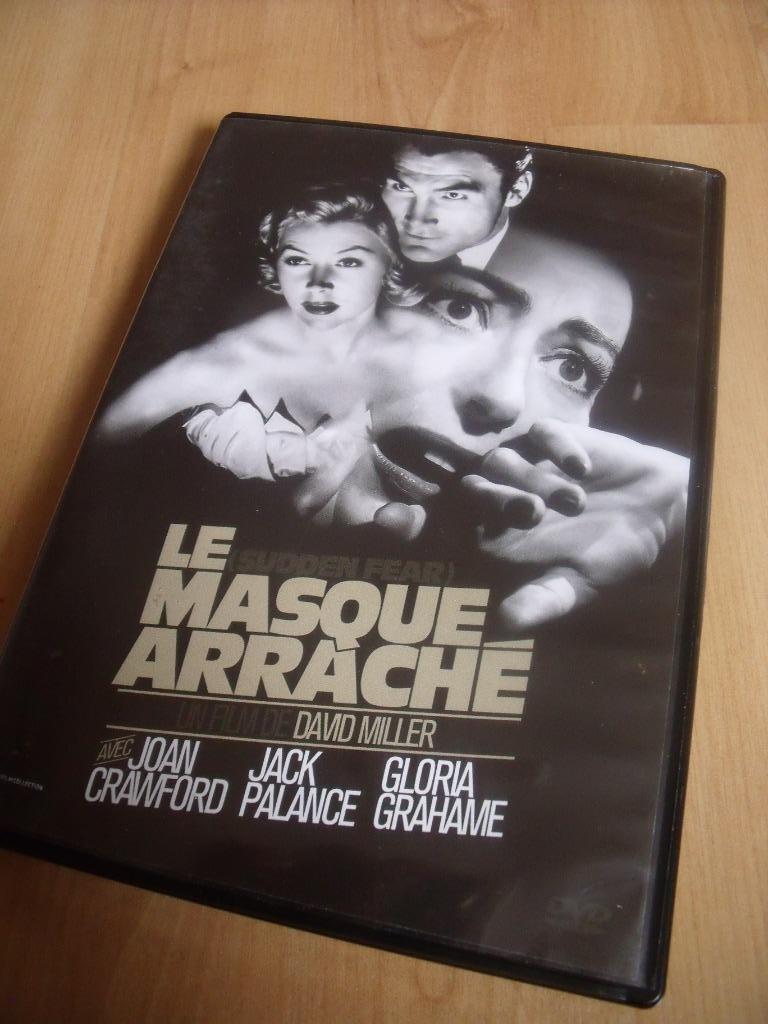 Le masque arraché (Joan Crawford - Jack Palance, Gloria Grah, Thrillers et Policier, Enlèvement ou Envoi, 1940 à 1960, Comme neuf