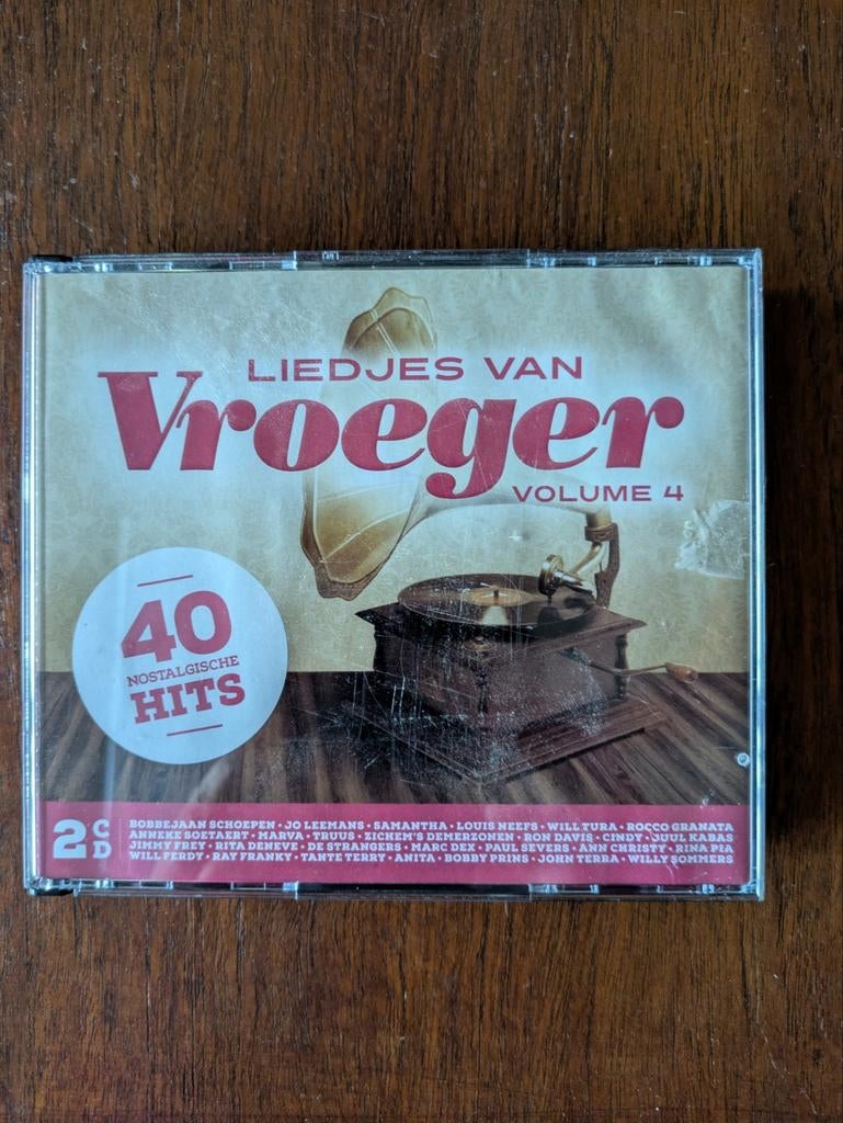Dubbel CD box Liedjes van vroeger, Cd's en Dvd's, Ophalen of Verzenden, Zo goed als nieuw, Boxset