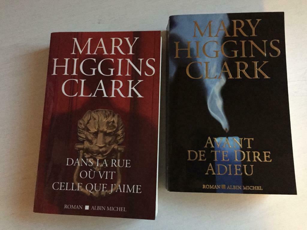 Higgins Clarck, Grisham, Roberts... Romans Grand format, Enlèvement, Comme neuf