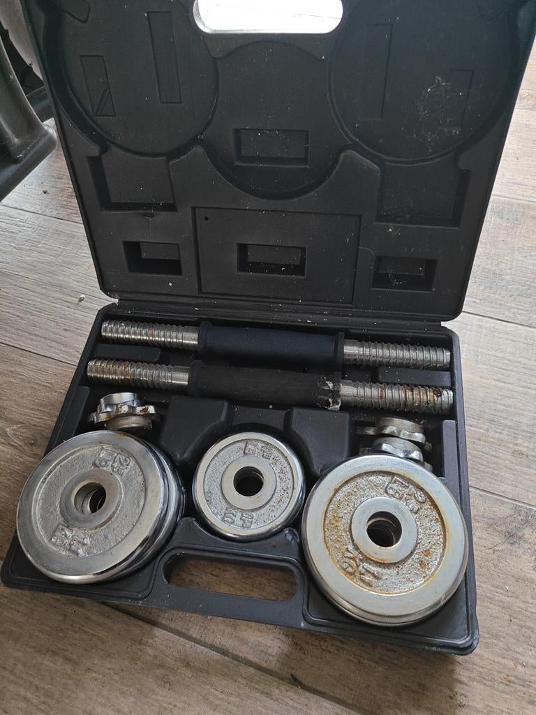 Halters totaal 15 kilo, Ophalen