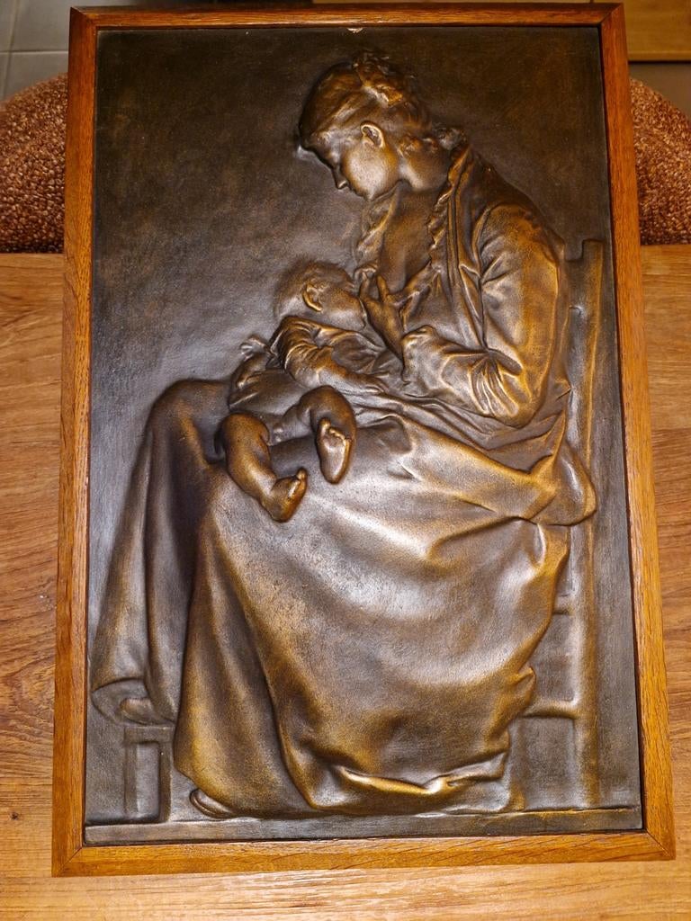 Alexandre CHARPENTIER (1856 1909) Materniteit, Enlèvement ou Envoi