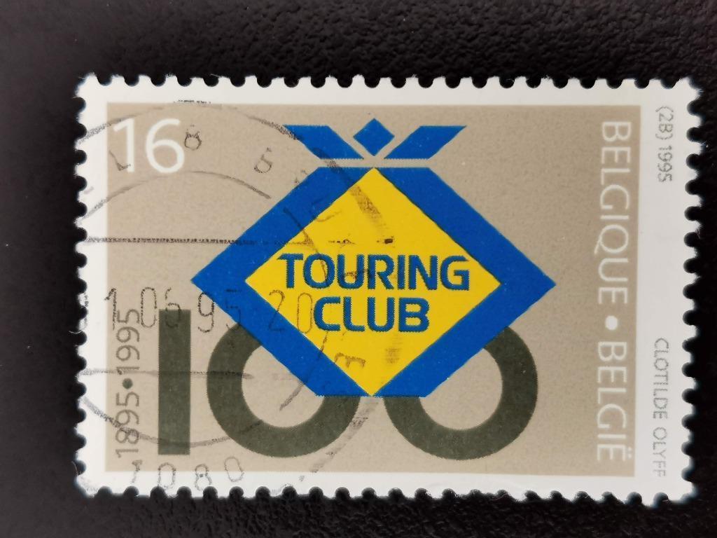 Belgique 1995 - 100 ans du Touring Club Belgium, Enlèvement ou Envoi, Affranchi