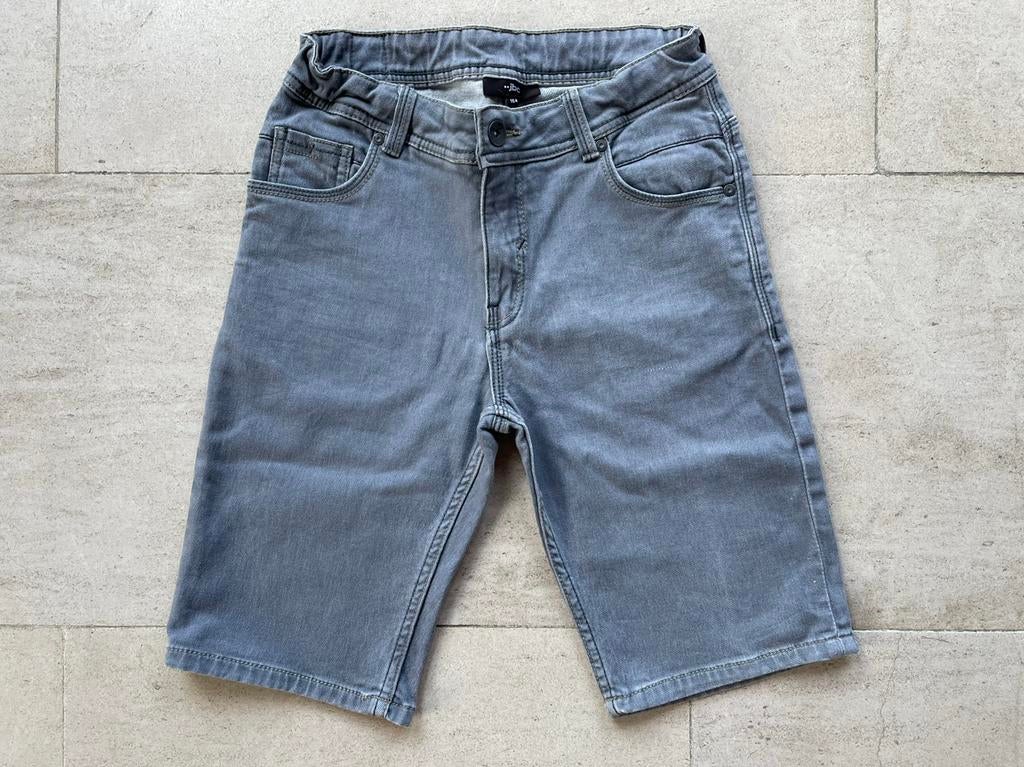 Grijze jeansshort JBC maat 164, Kinderen en Baby's, Kinderkleding | Maat 164, Broek, Gebruikt, JBC, Ophalen of Verzenden