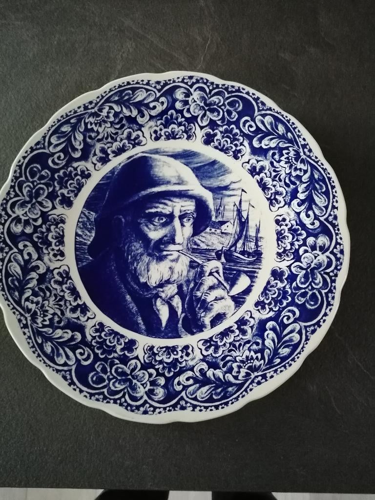 Boch Blauw bord, Antiek en Kunst, Ophalen of Verzenden