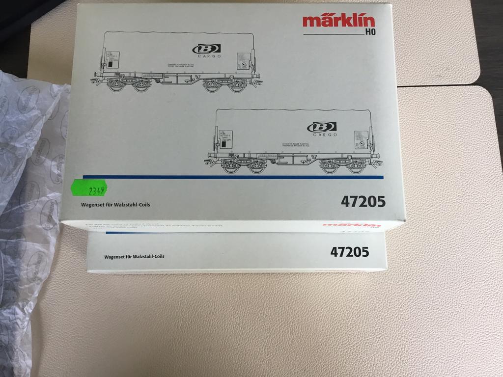 Marklin 47210 nmbs 2 sets, Enlèvement ou Envoi, Courant alternatif, Wagon, Comme neuf