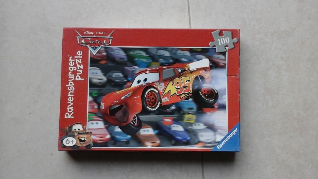 Puzzle 100 pièces Cars Ravensburger 6+, Enlèvement, Comme neuf