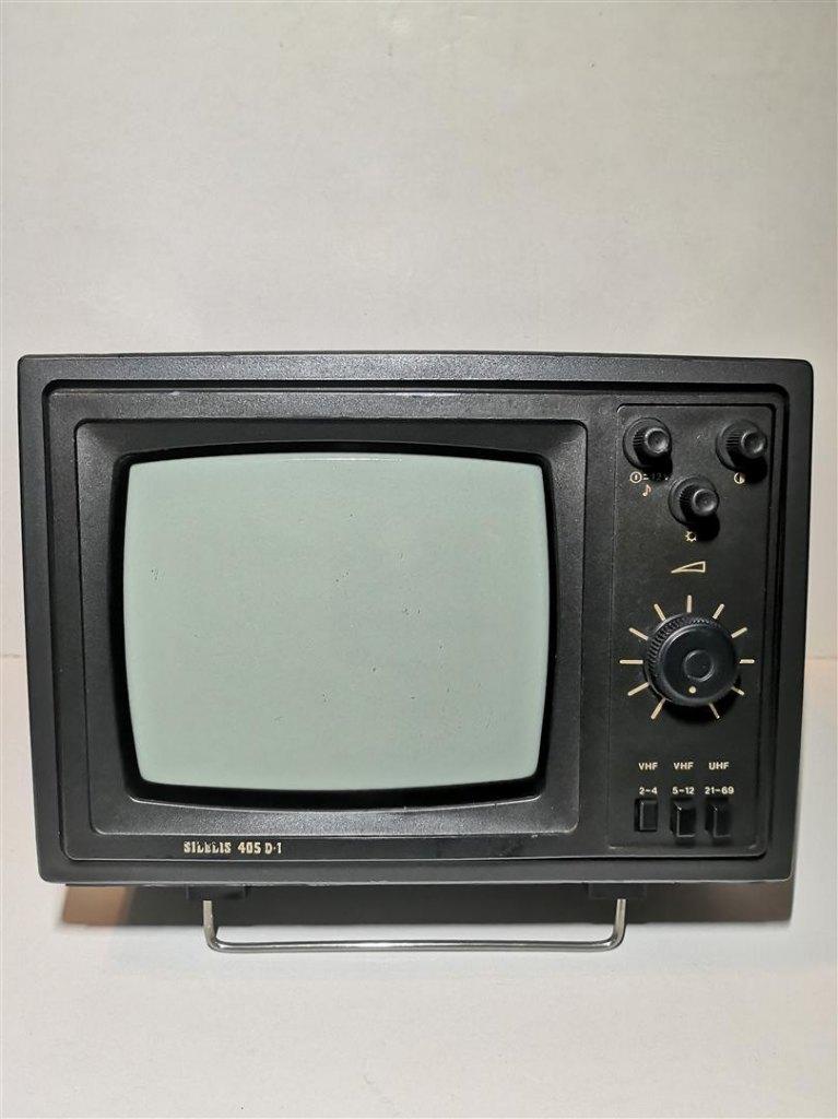 Vintage Retro Tv draagbare uit de jaren 70 om te verzamelen, Verzenden