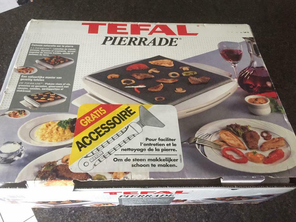 Tefal steengrill, Ophalen of Verzenden, Gebruikt