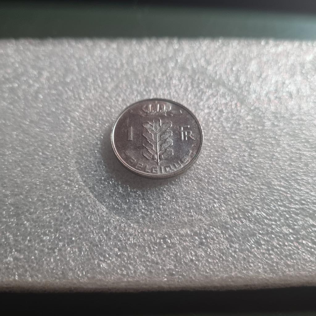 Pièces de monnaie 1 franc Belgique, Postzegels en Munten, Munten | België, Ophalen of Verzenden, Losse munt