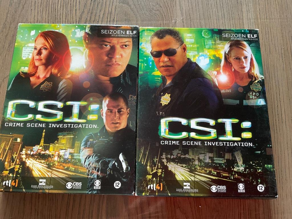 DVD’s CSI Las Vegas seizoen 11 compleet, Cd's en Dvd's, Vanaf 12 jaar, Ophalen of Verzenden, Gebruikt, Boxset