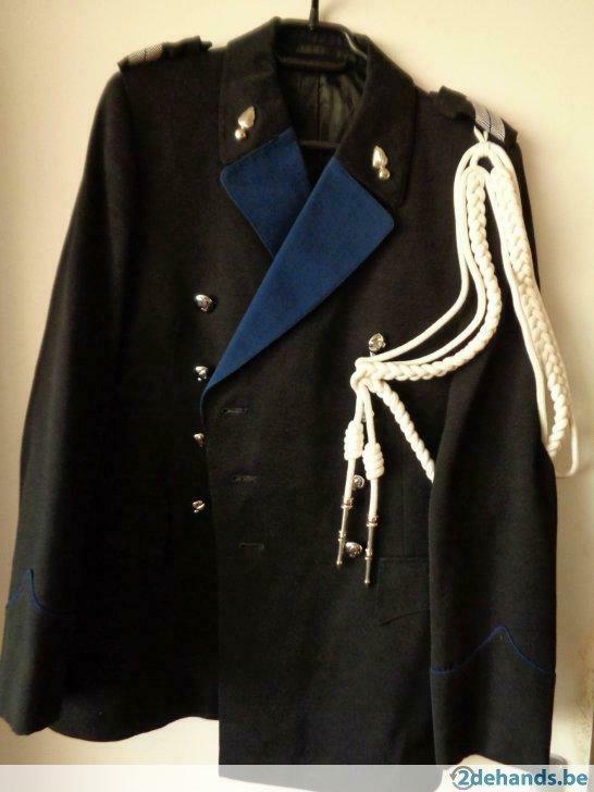 vintage jas van een uniform van de Nederlandse marechaussee, Kleding | Heren, Ophalen of Verzenden, Gedragen, MET