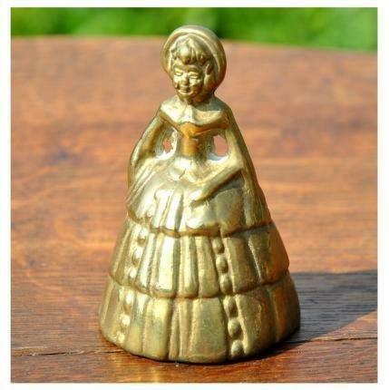 § petite cloche en laiton marquise, Enlèvement ou Envoi
