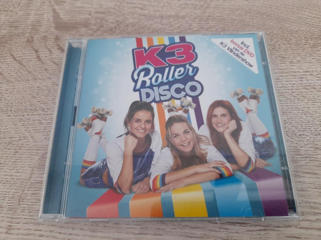 Cd K3 - Roller Disco - inclusief dvd 'Vlindershow), Ophalen of Verzenden, Zo goed als nieuw