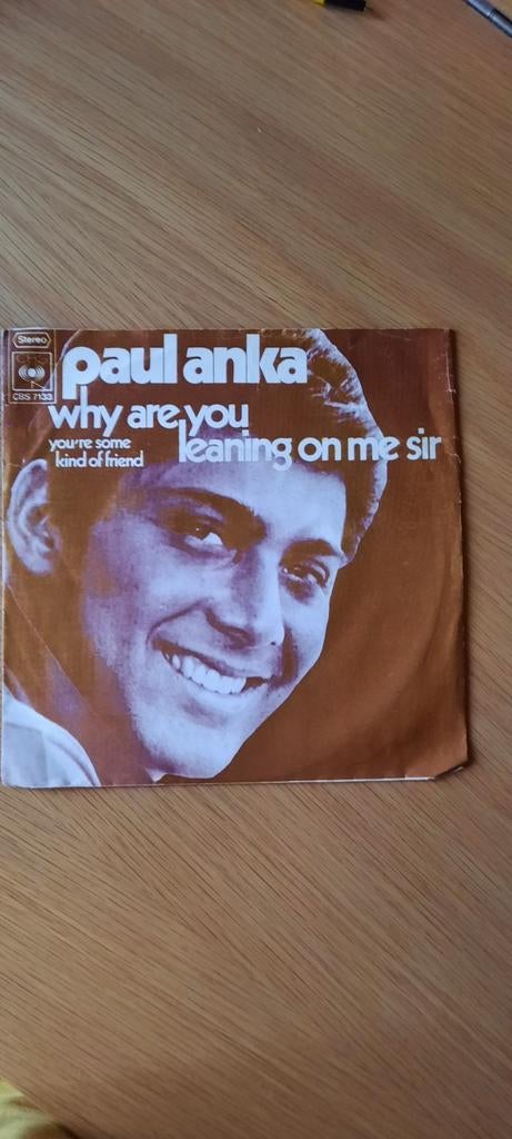 Paul Anka, Why are you leaning on me sir, Ophalen of Verzenden, Zo goed als nieuw
