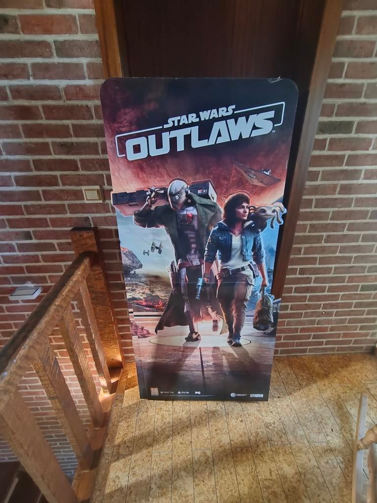 Star Wars Outlaws kartonnen display, Verzamelen, Ophalen