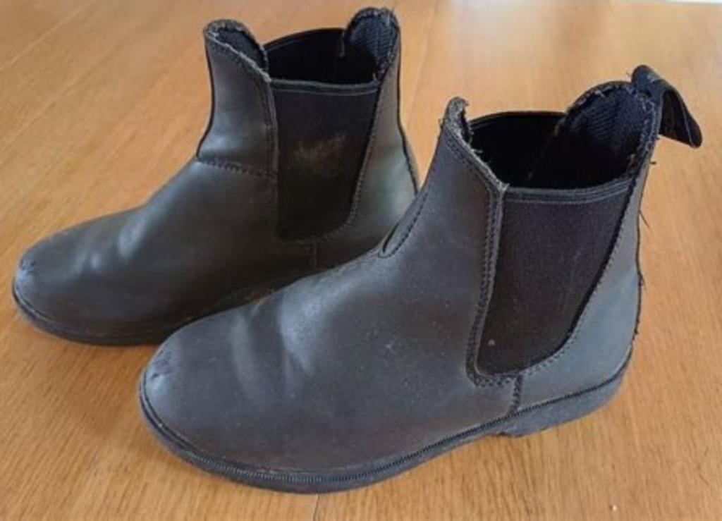35 leren rijlaarzen Harry's Horse, Dieren en Toebehoren, Paardrijkleding, Ophalen, Gebruikt, Kinderen, Overige soorten