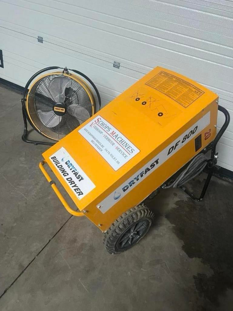 Bouwdroger TE HUUR / HUREN !!Grote voorraad!!, Doe-het-zelf en Bouw, Ophalen, Zo goed als nieuw, Ventilator en Afzuiger