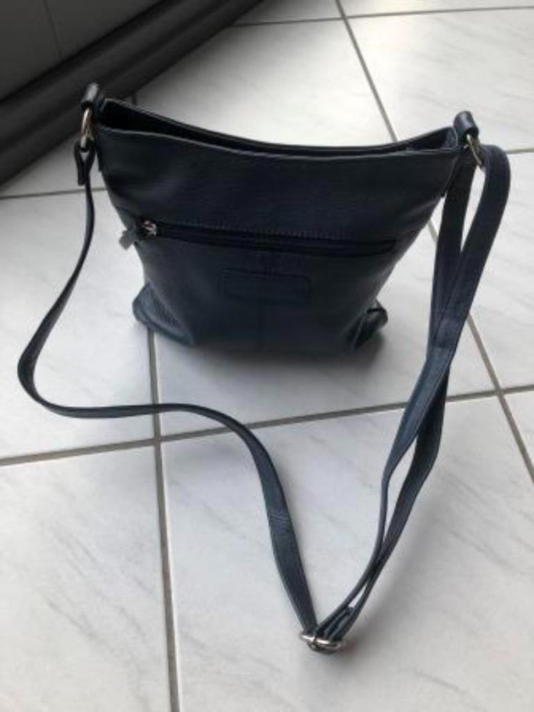 Blauwe handtas Rubinstein, Bijoux, Sacs & Beauté, Sacs | Sacs Femme, Enlèvement ou Envoi, Comme neuf, Bleu, Sac à main