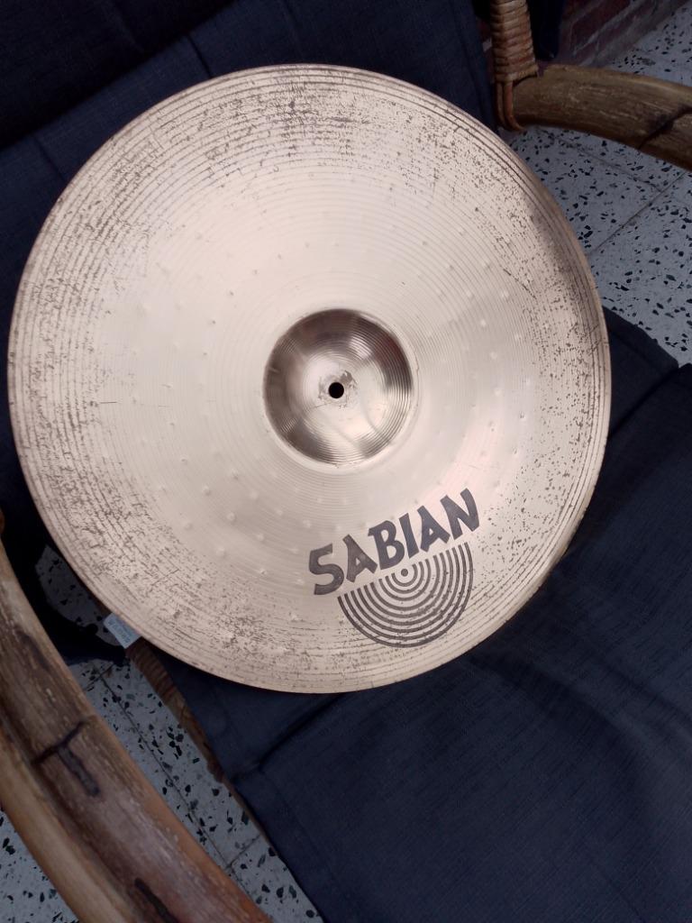 Cymbale Sabiam, Musique & Instruments, Batteries & Percussions, Enlèvement, Utilisé, Autres marques