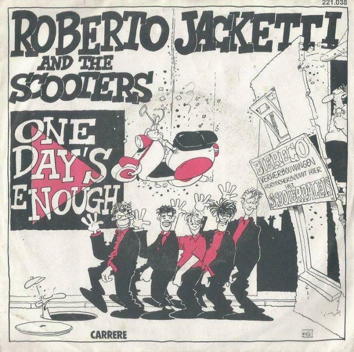 Roberto Jacketti and the Scooters – One day is enough - Sing, Ophalen of Verzenden, Gebruikt