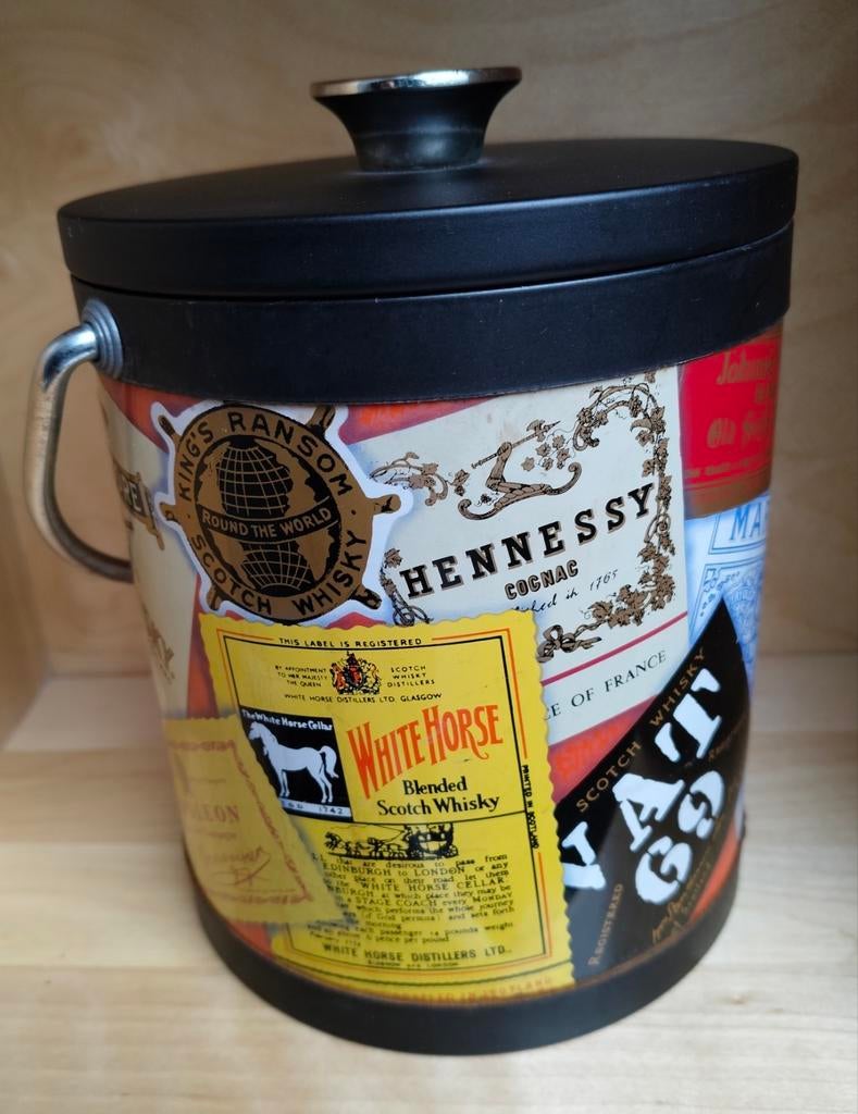 Ijsemmer whisky/cognac Hennessy Johnnie Walker White Horse, Verzamelen, Ophalen of Verzenden, Gebruikt