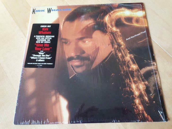 Kirk Whalum LP 1988 And You Know That   US pressing, Cd's en Dvd's, Vinyl | Jazz en Blues, Ophalen of Verzenden