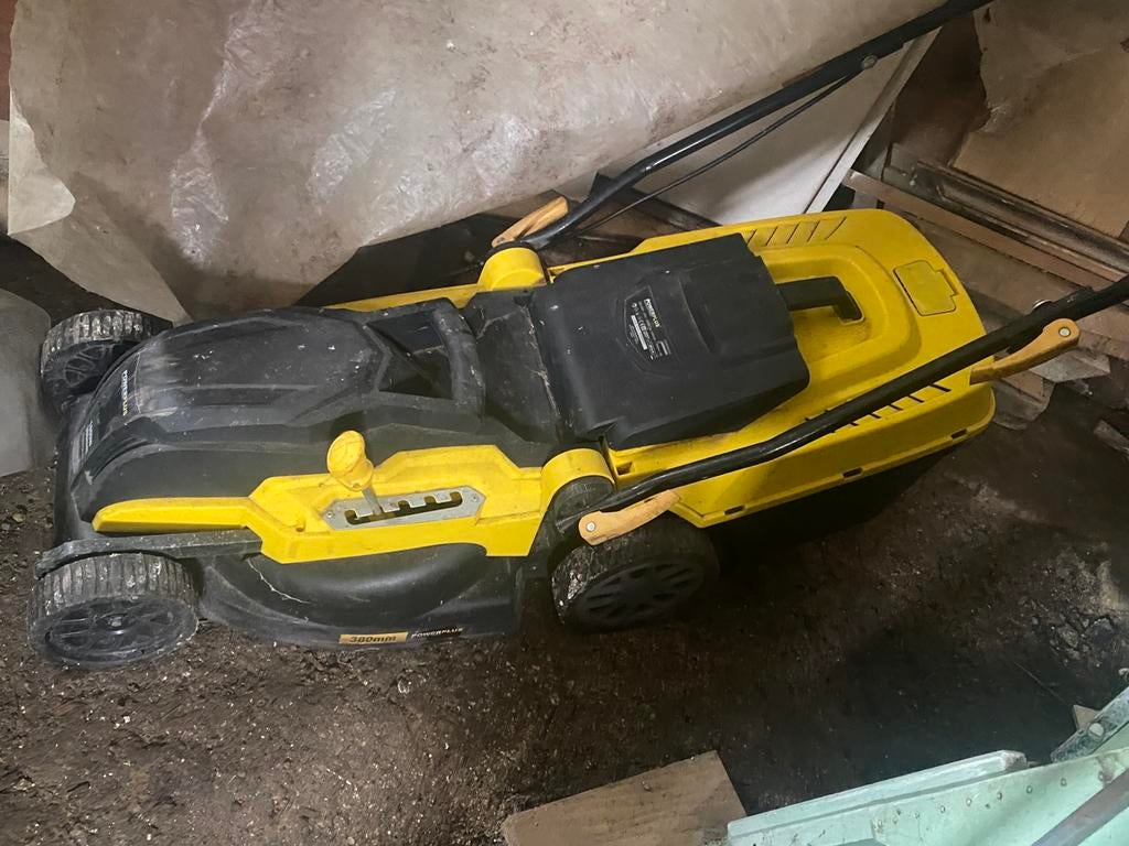 Tondeuse électrique jaune – très bon état, Jardin & Terrasse, Enlèvement, Comme neuf, Power Plus