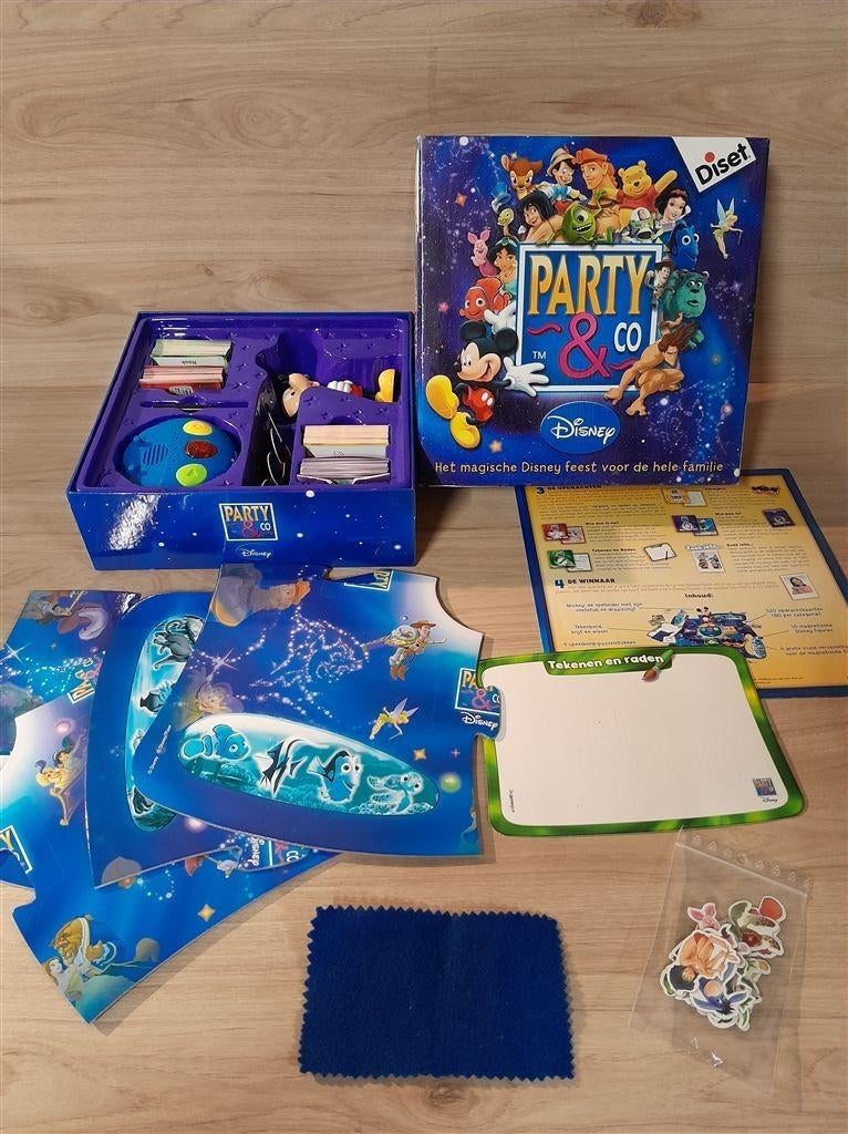 Party en co disney - s5463, Hobby en Vrije tijd, Verzenden, Zo goed als nieuw