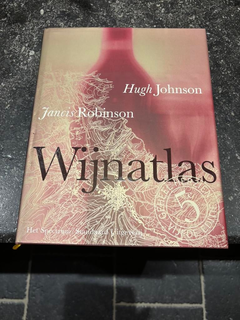 Hugh Johnson - Wijnatlas in uitstekende staat., Boeken, Kookboeken, Zo goed als nieuw, Ophalen