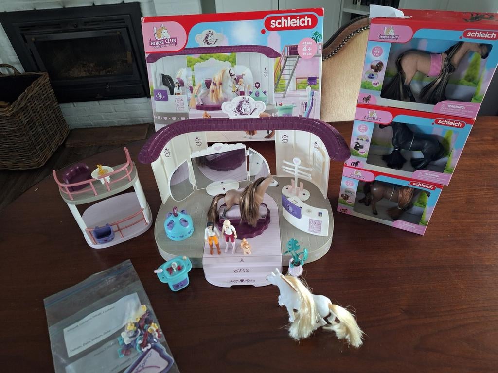 Super set horse club sofia's beauties schleich, Ophalen, Zo goed als nieuw