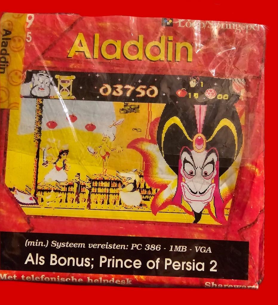 Vintage spelletjes op diskette/floppy disk Aladdin en Prince, Consoles de jeu & Jeux vidéo, Jeux | PC, Envoi, Utilisé, Autres genres