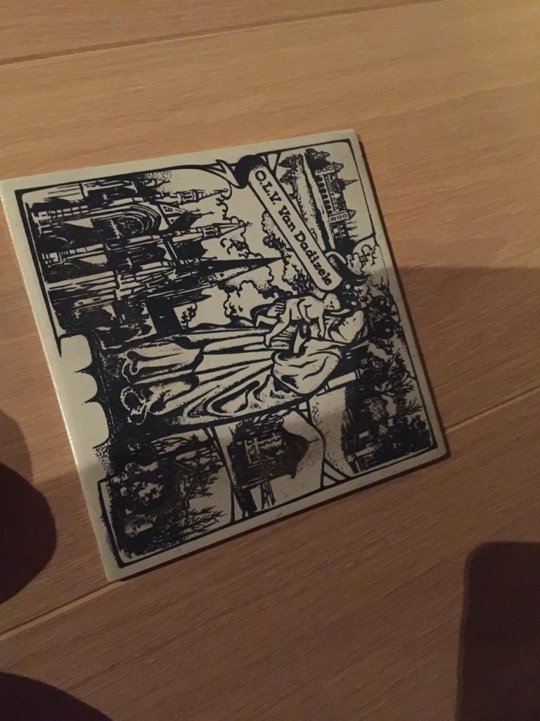 Oude stenen tegeltje OLV van Dadizele, Ophalen of Verzenden