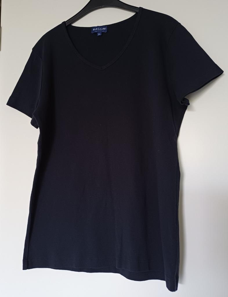 Donkerblauw tshirt Biaggini, Biaggini, Blauw, Maat 46/48 (XL) of groter, Ophalen of Verzenden