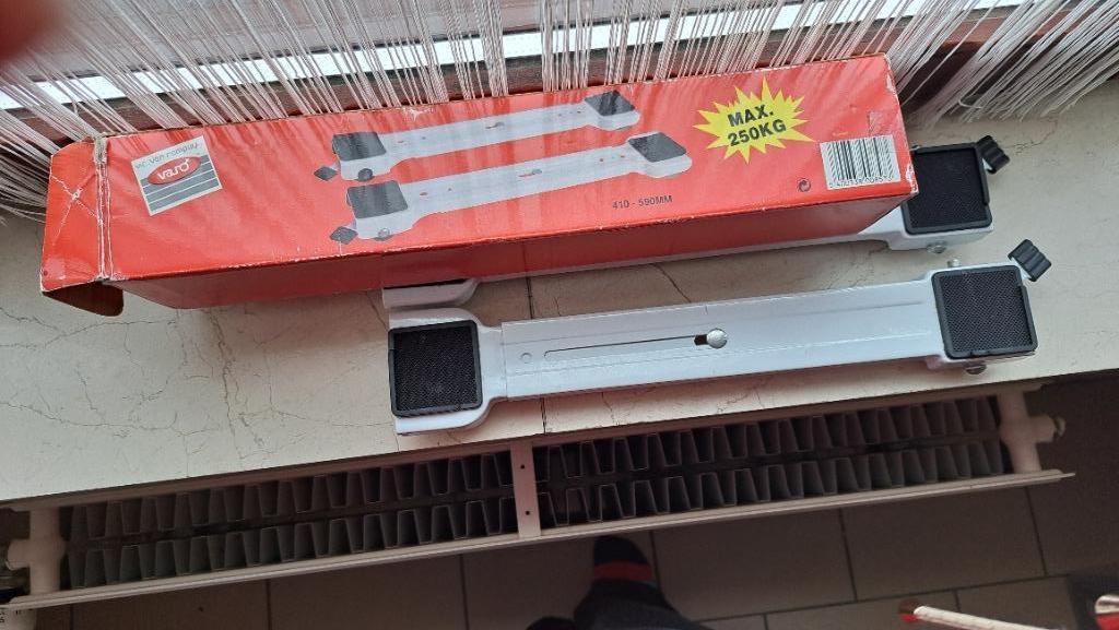 support roulettes déplace-meuble 250kg extensible 2 pièces, Enlèvement ou Envoi, Roulettes