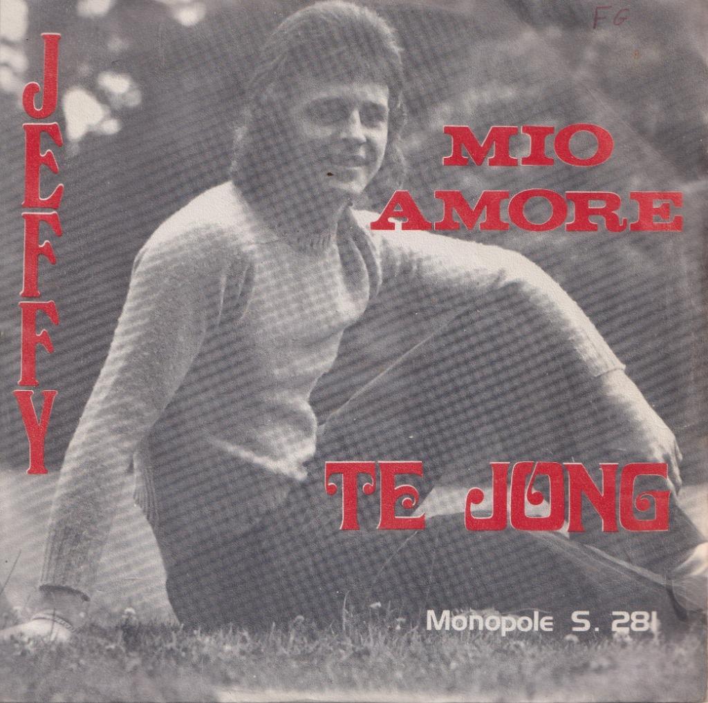 Jeffy – Mio Amore / Te jong - Single, Enlèvement ou Envoi, Utilisé, En néerlandais