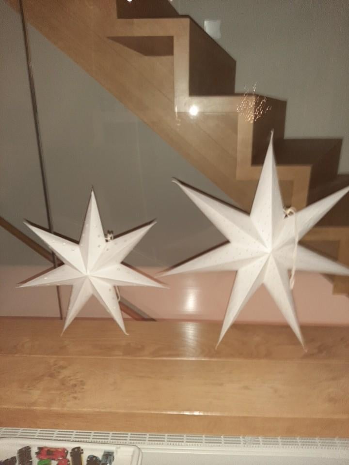 2 nieuwe kerststerren., Ophalen of Verzenden, Nieuw