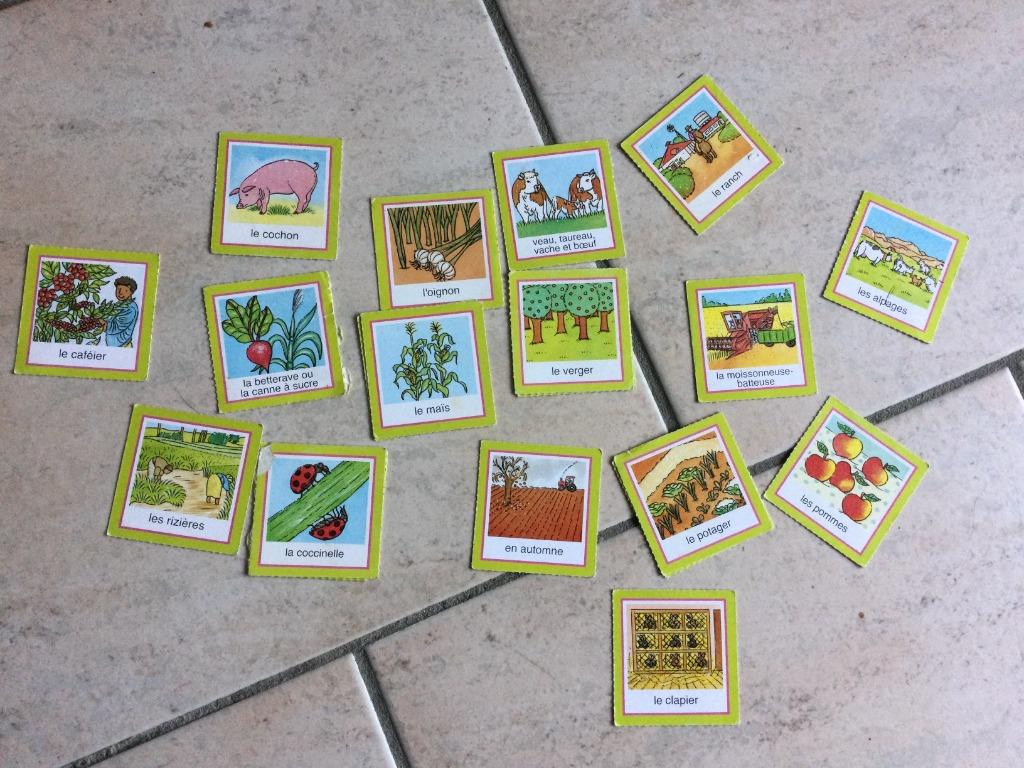 SPEL MET 20 KAARTEN „DE BOERDERIJ” 4 JAAR +, Antiek en Kunst, Ophalen of Verzenden