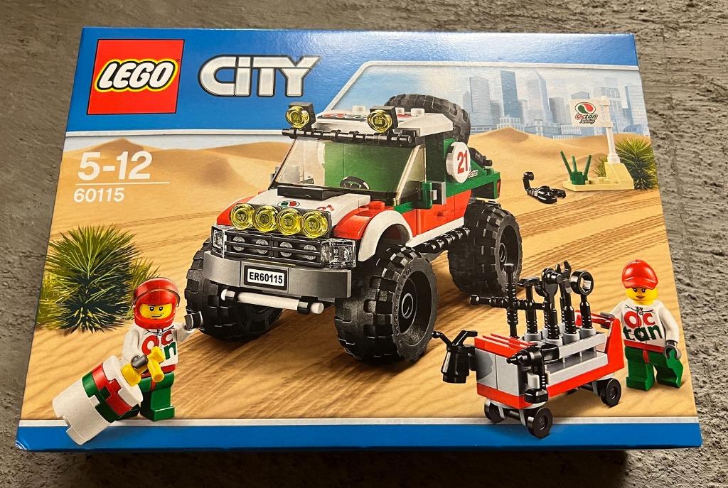 Lego City 60115 - 4 x 4 Off Roader, Ophalen of Verzenden, Nieuw, Complete set, Lego