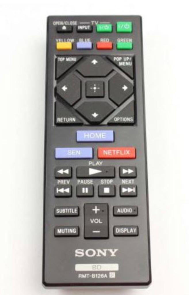 Sony Afstandsbediening RMT-B126A, Ophalen of Verzenden, Nieuw, Origineel, Tv