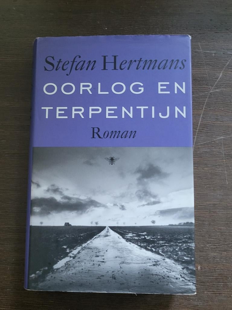Stefan Hertmans Oorlog en Terpentijn eerste druk, Boeken, Ophalen of Verzenden, Zo goed als nieuw