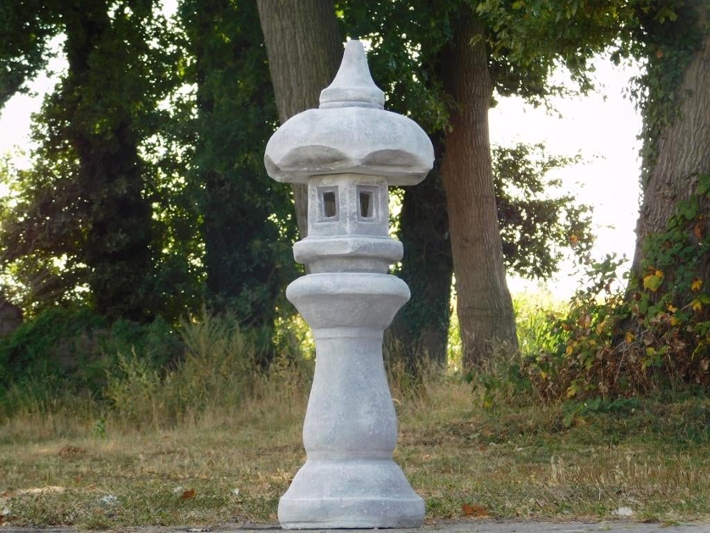À usage unique :lanterne de jardin japonaise 80 cm Pierre, Enlèvement ou Envoi, Pierre, Autres types