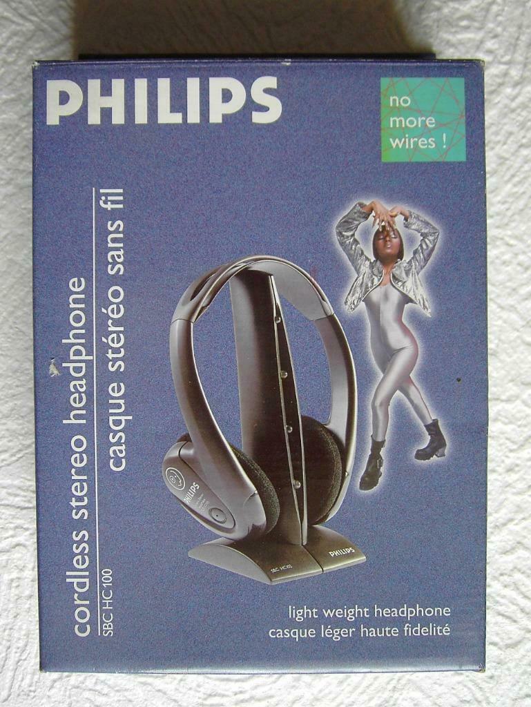 PHILIPS - Casque Infra-Rouge, TV, Hi-fi & Vidéo, Casques audio, Enlèvement ou Envoi, Utilisé, Philips, Sans fil